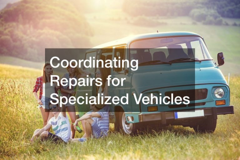 Coordinating Repairs for Specialized Vehicles