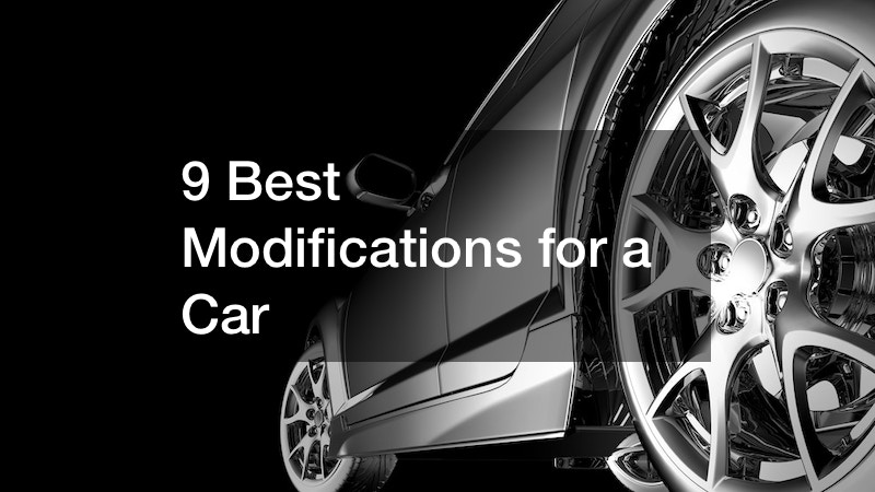 9 Best Modifications for a Car