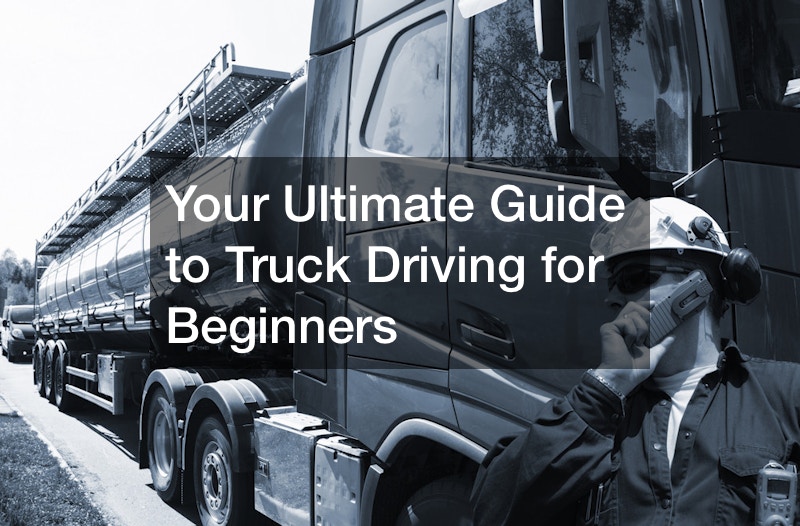 truck driving for beginners